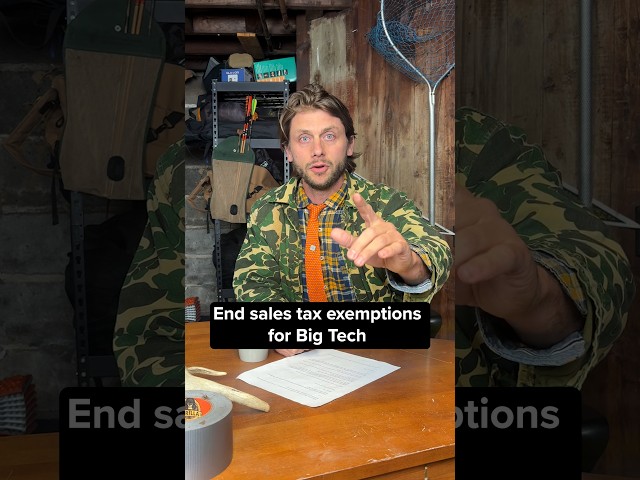 Sales Tax Exemptions for Big Tech