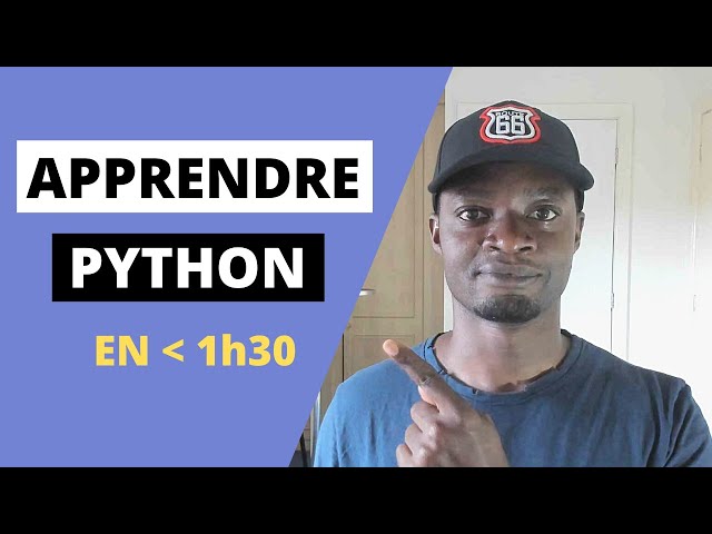 Learn Python: Beginner's Tutorial (1h30)