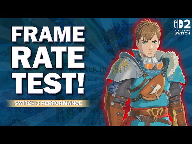 Monster Hunter Stories 3 - Switch 2 Frame Rate Test! (Day One Patch!)