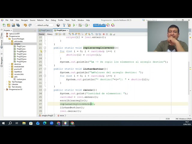 Java 14 Programming Fundamentals | Arrays - Part 4: Reversing Array Elements