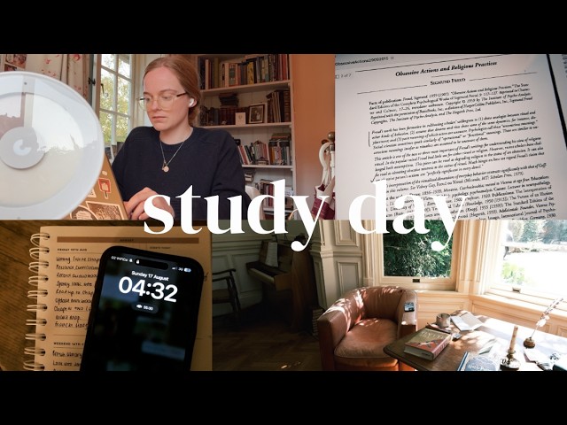 4:30am Study Day (because I couldn't sleep)