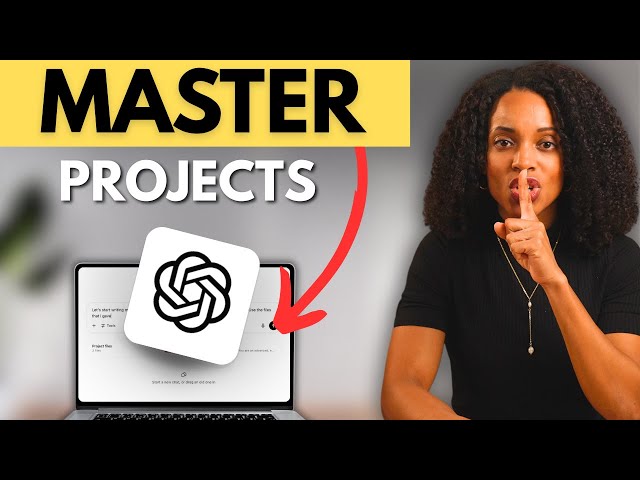 STOP Using ChatGPT Normally. Use Projects Like This Instead