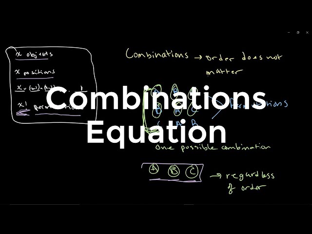 Deriving the Combinations Formula | O Level Additional Mathematics
