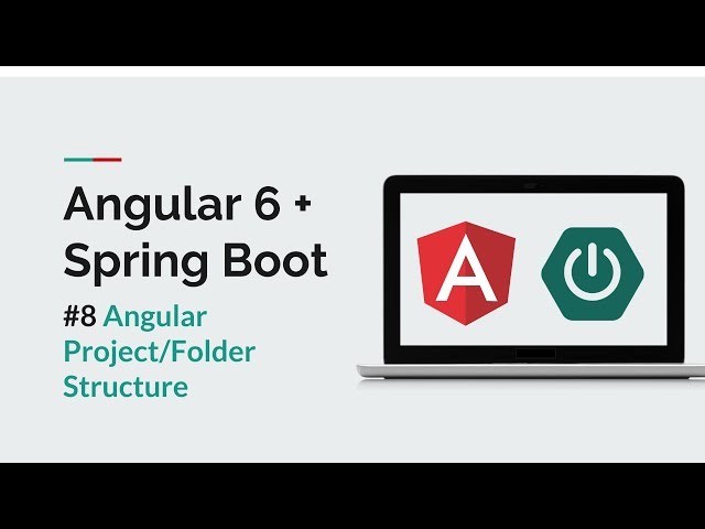 [Angular 6 + Spring Boot] #8 Angular Project/Folder Structure