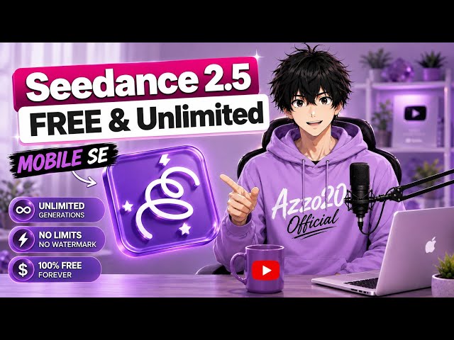 Seedance 2.5 से 1 Click में 15 Sec की Pro-Level AI Video 🔥 | Free & Unlimited AI Video Generator