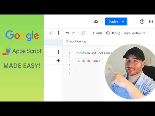 Google Apps Script Tutorial: Automating Google Sheets for Beginners