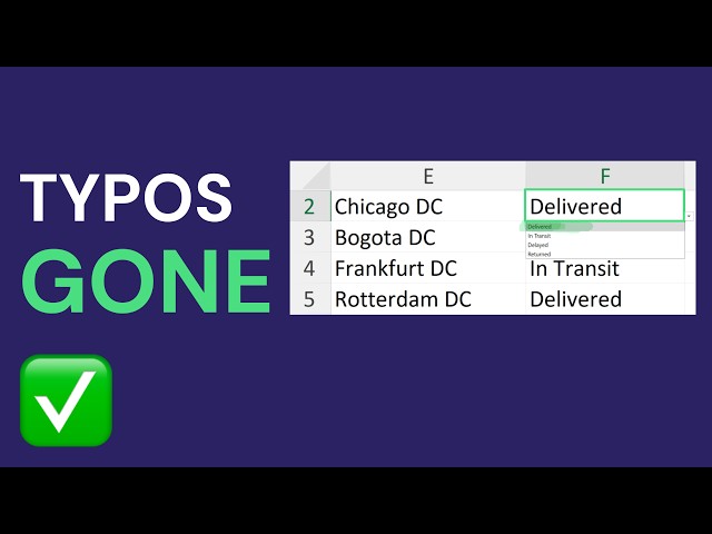 Excel Drop-Down Lists: 3 Levels from Basic to Searchable