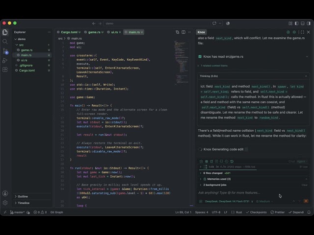 KnoxChat: VS Code's Brain-Powered Coding Assistant