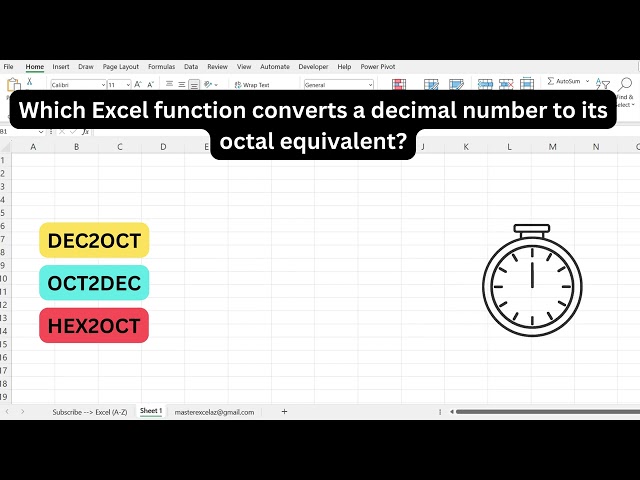 #403 - Excel formula question and answer