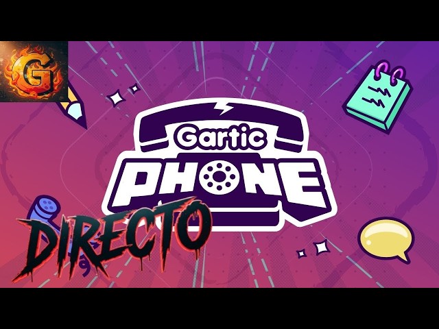 Jugando con subs Gartic phone  y mas
