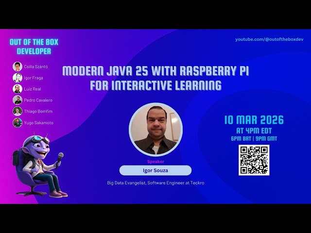 Modern Java 25 with Raspberry Pi for Interactive Learning