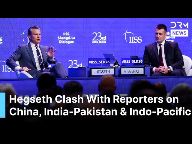 FULL Q&A: Hegseth Clash With Reporters on China, India-Pakistan and Indo-Pacific Security | AQ1B
