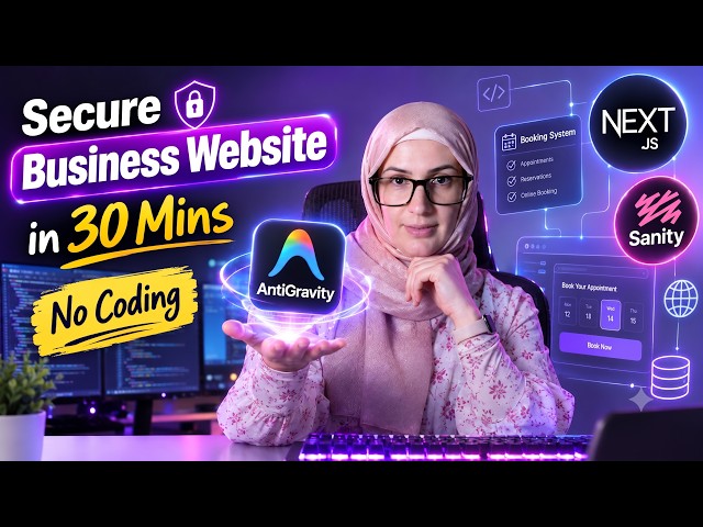 build and deploy a fully automated business and appointment booking website in just 30 minutes