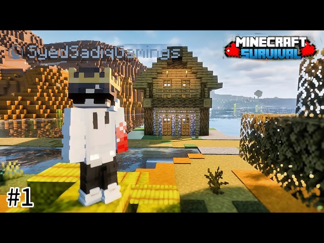 A Legendary START In Minecraft Survival Series 🔥| Minecraft JAVA | EP 1