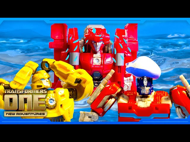 Energon Pool Party Gone Wrong! | Transformers One: New Adventures | EP10 | Animation