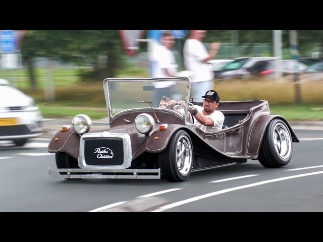 Best Of COOLEST CAR BUILDS Leaving a Carshow | Widebody, Sleeper, LOW Cars, Custom Builds, ...