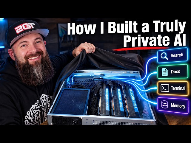 How I Built a Truly Private AI - The Local AI Server Part 2!