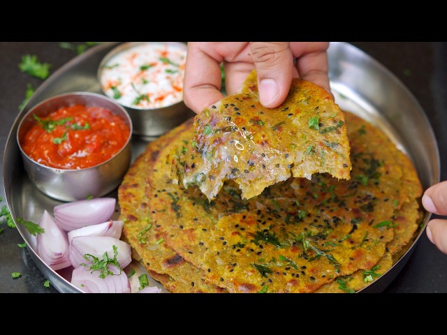 High-Protein & Tasty Moong Paratha | Flavor-Packed Sabut Moong Paratha Recipe