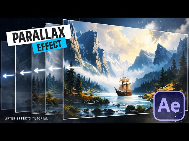Create an Epic 2.5D Parallax Animation in After Effects (No Plugins)