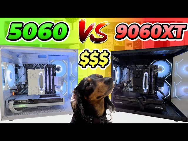 RTX 5060 vs RX 9060 XT 8GB — Who Wins in 2025?