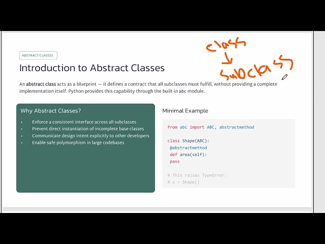 Lecture 4: Advanced OOP Concepts in Python