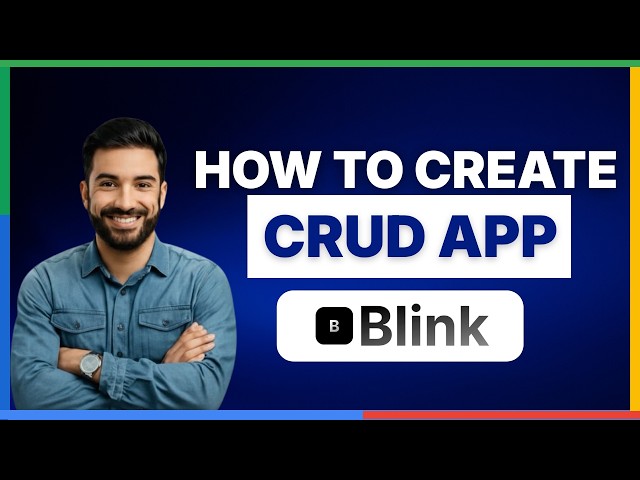 how to create crud app using blink ai[2026 Full Guide]