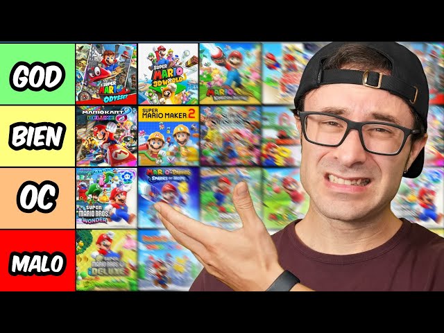 ✅ Ranking of the BEST MARIO GAMES on Nintendo SWITCH