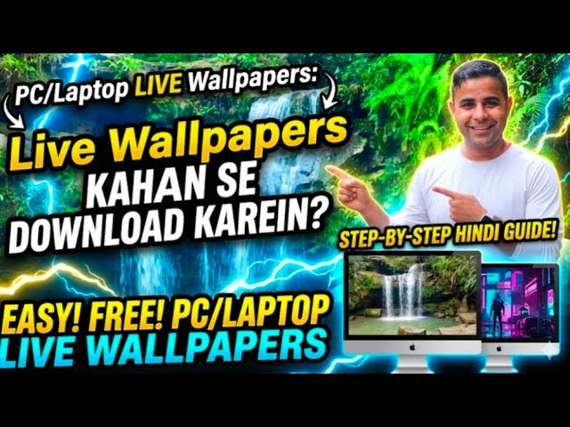 Best FREE Live Wallpapers for PC/Laptop 🖥️⚡ 2026! ⚡ Live Wallpaper Kahan Se Download Karein?