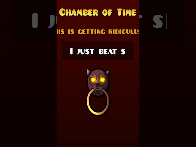 New Chamber of Time code!  #geometrydash #geometrydashmemes