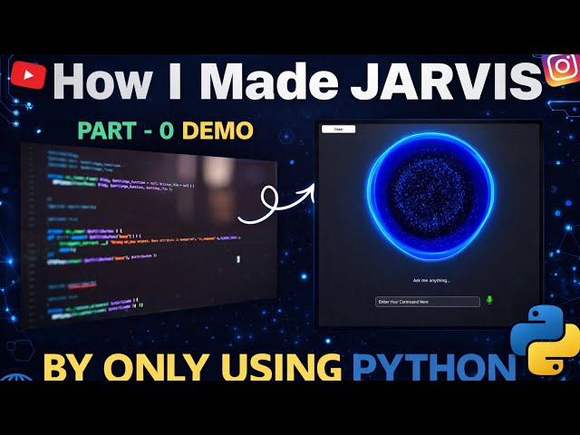I Built My Own JARVIS Using Python! 🤯 | Jarvis From Zero to Hero Series
