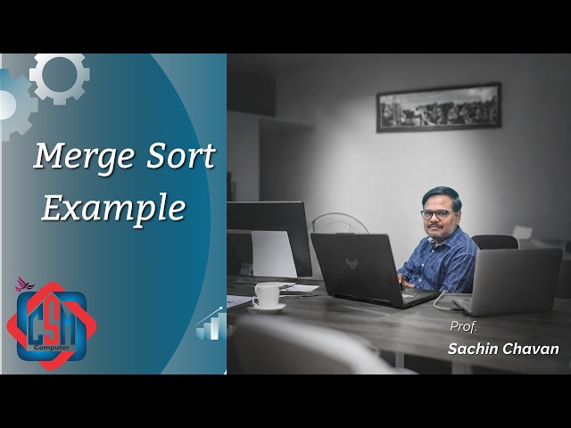 Merge Sort Algorithm in C | Merge Sort चे सोपे उदाहरण | Data Structure मराठीत
