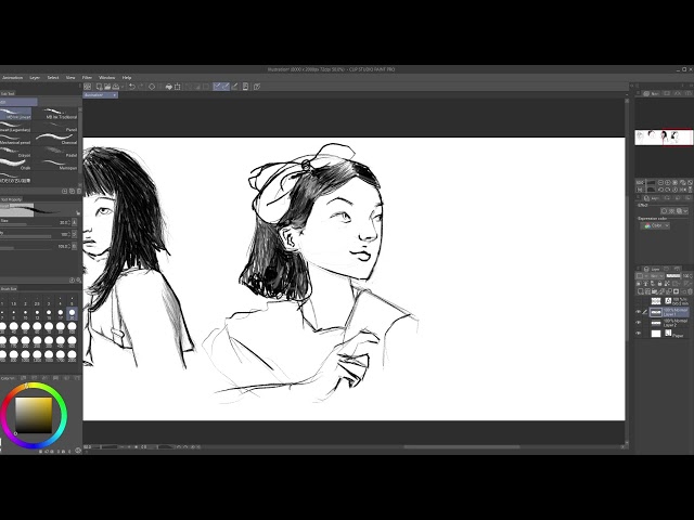 Drawing Portrait Study; Simplifying Human Face Stream 1 #drawing #study  #livestream