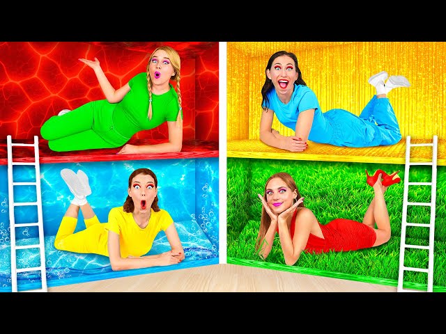 Secret Rooms Under the Bed | Four Color Challenge Parara Best