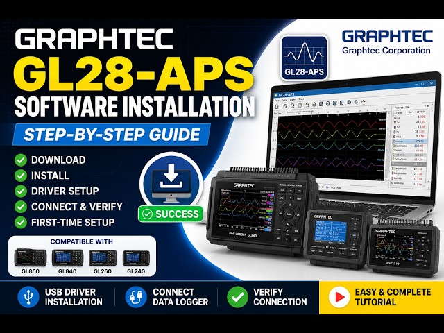 Graphtec GL28-APS Software Installation | Step-by-Step Guide for GL860, GL840, GL260 & GL240