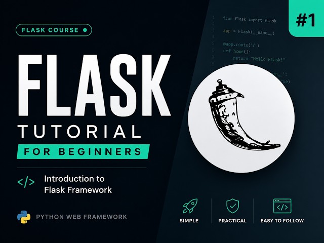 Flask Tutorial for Beginners #1 | Introduction to Flask Framework | Python Flask Course 2026