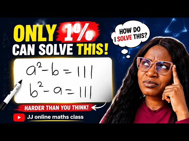 The Algebra math challenge that most students get wrong. 