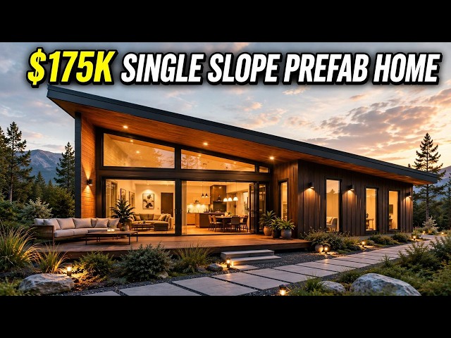 The $175K Prefab Home With a Roof Shape That Saves You Money
