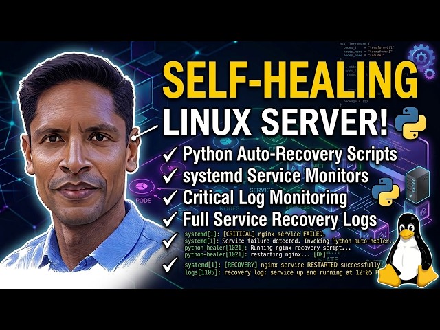 Self-Healing Infrastructure: Automate Linux Recovery with Python