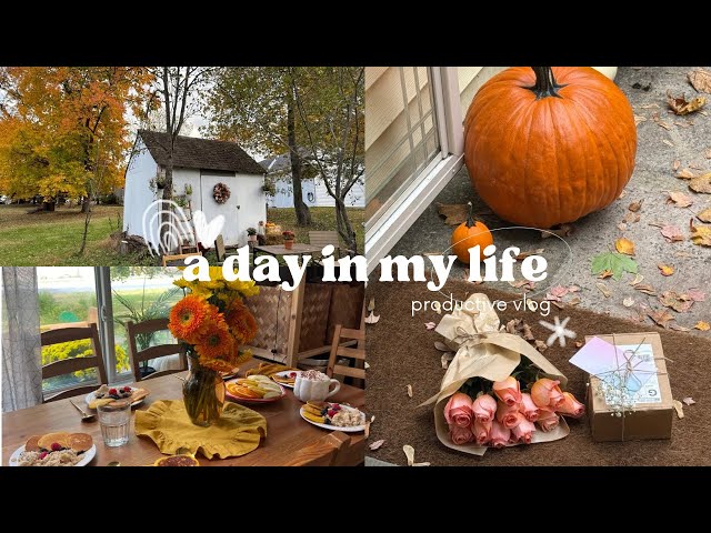 Cozy autumn 🍂 day with 5 children 🍄 Aesthetic healthy breakfast & daily routine | Slow living