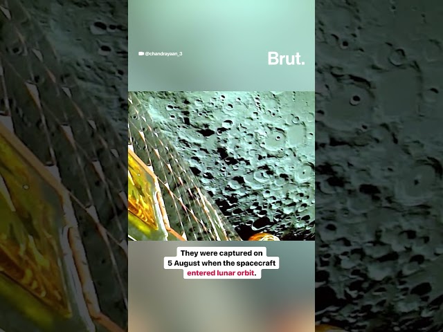 Chandrayaan-3 captured Moon's first image…