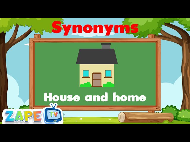 Synonyms Song for Kids: Fun Learning with Rhymes! 🎤📚| Zape TV