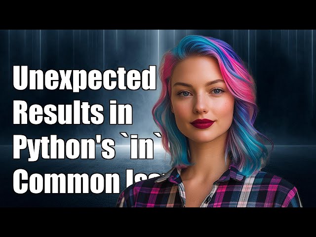 Understanding Unexpected Results from Python's `in` Operator: Common Issues Explained