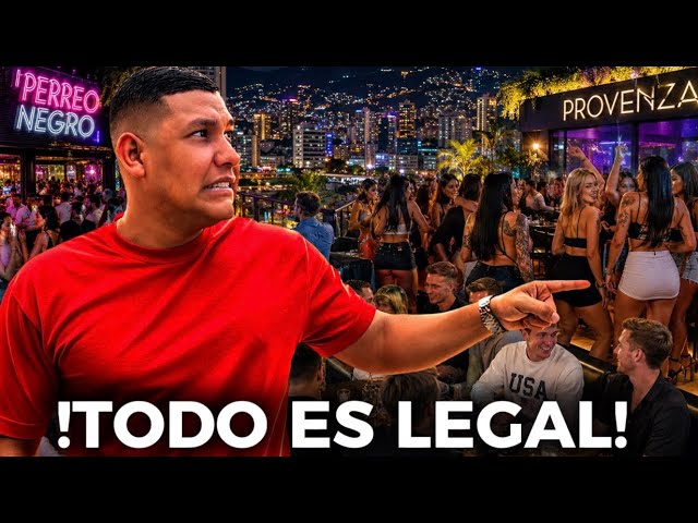 This is the NIGHTLIFE in Medellín | Provenza, foreigners and Parque Lleras