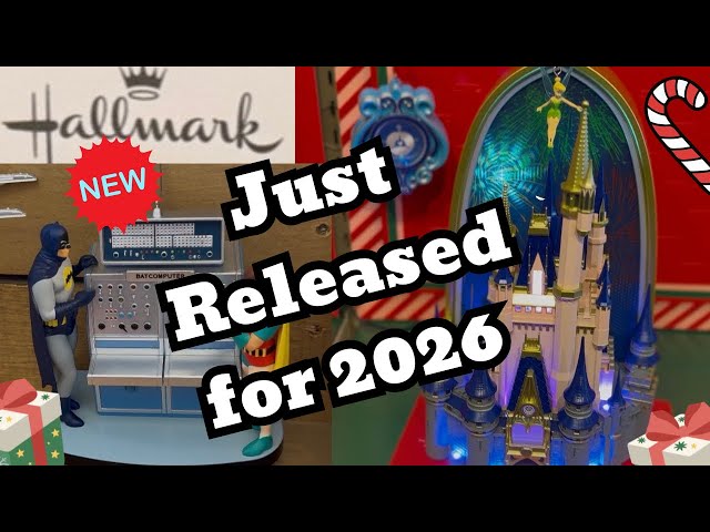 2026 Hallmark Keepsake Ornaments: First Look at the New Collection!