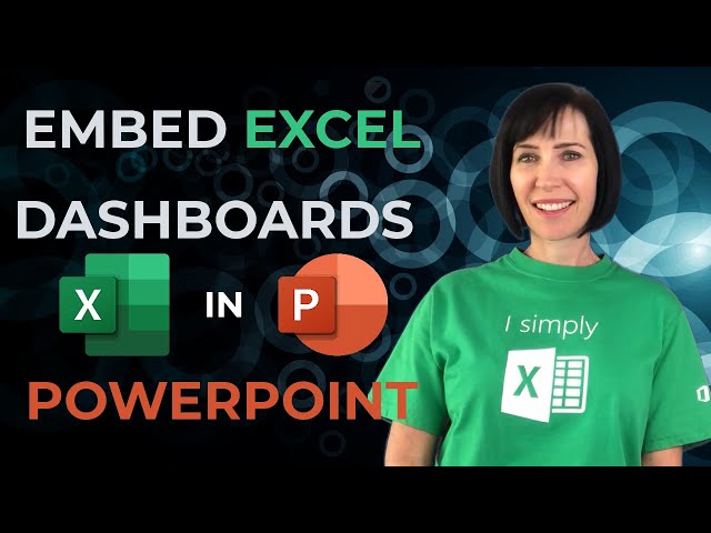 Embed Excel Dashboards in PowerPoint - It's so bad!