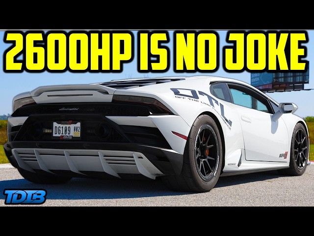 Driving a MIND BLOWING 2600HP Lamborghini: The Fastest Car I've Ever Driven