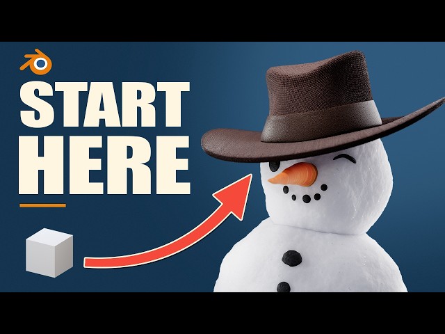 Blender 5.2 Beginner Tutorial - How Do I Even Blender?