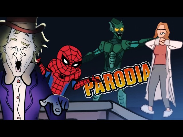 Spiderman sin camino y sin casa y la fábrica de ricura - Parodia