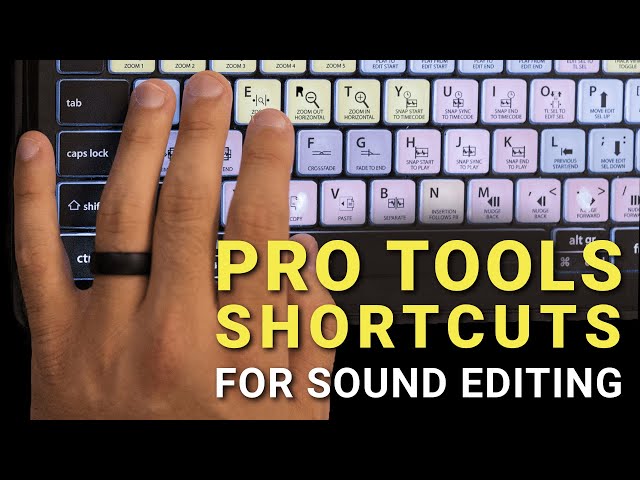 Pro Tools Shortcuts for Sound Editing Tutorial with Matt Yocum