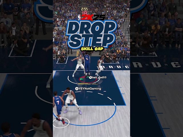 HOW TO DROP STEP #nba2k #shorts